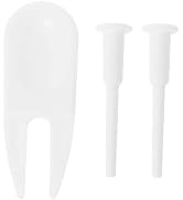 GANPUB 3Pcs/Bag White Ball Fitness Exercise Ball Air Stopper, Exercise Ball Plug Replacement Kit,...