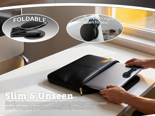 Magnetic Laptop Phone Mount