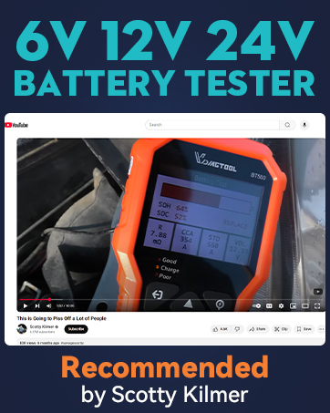BT300 6V 12V BATTERY TESTER