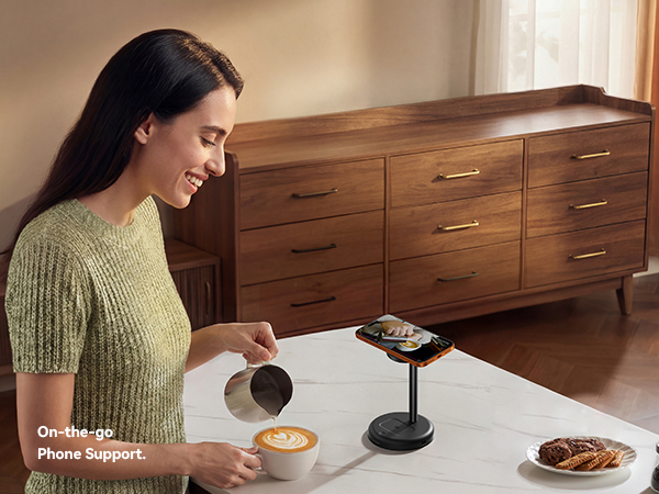 phone magnetic charger for kitchen