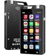 MP3 Player with Bluetooth and WiFi, 4" HD Full Touch Screen, 3RAM,ROM 16GB MP3 & MP4 Players with...