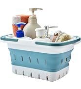 Haundry Portable Shower Caddy Basket, Foldable Caddy Basket with Handles, Collapsible Storage Org...