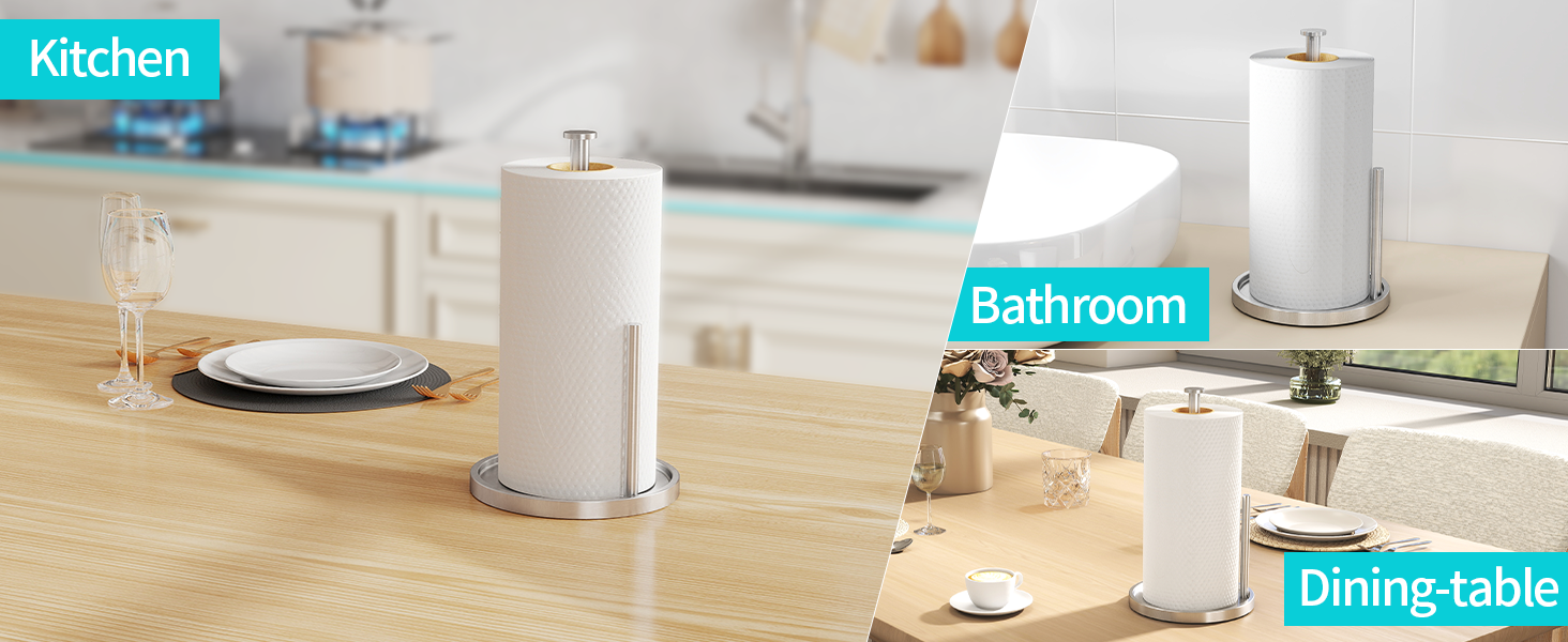Paper Towel Holder Stand for Kitchen