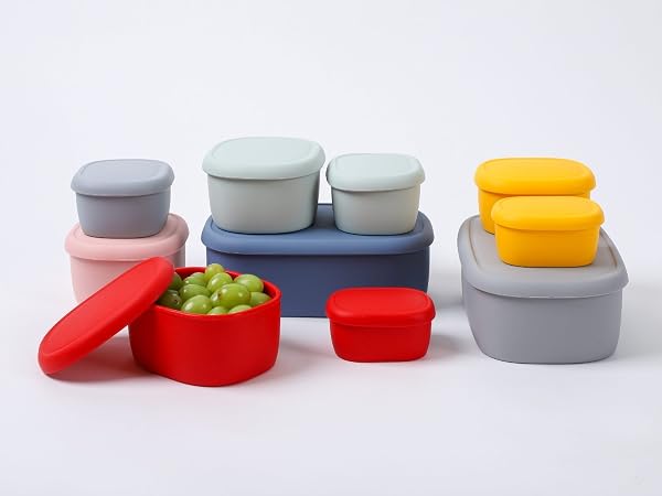 Silicone Food Storage Containers