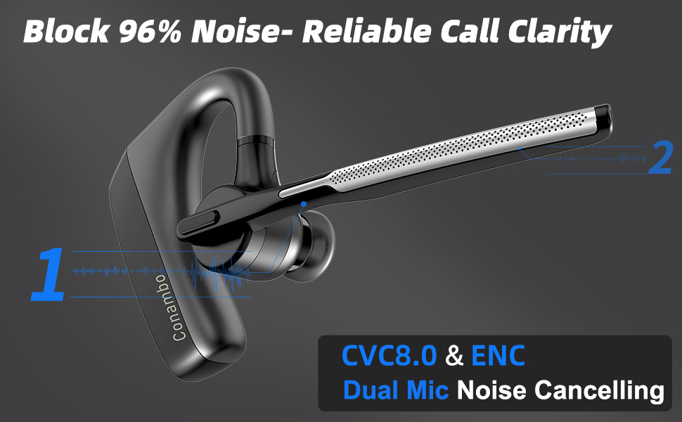 Bluetooth headset noise cancelling