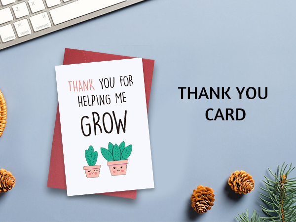 Thank You Card for Teacher