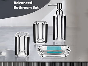 bathroom accessories set