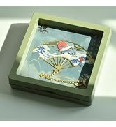 Hand Fan Bookmark for Women,Men and Book Lovers Gifts(Grus)