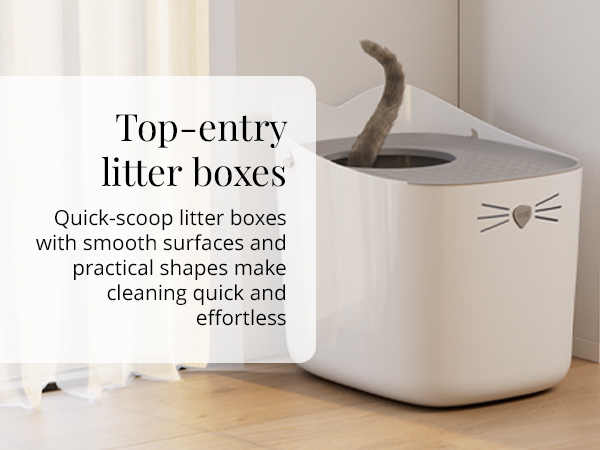Top-Entry Litter Boxes