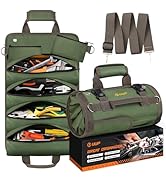 Tool Bag Roll Up, UUP Heavy Duty Portable Soft Tool Storage Organization, Foldable Empty Rollup O...