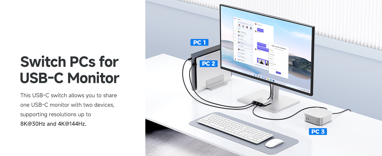 kvm usb c switch
