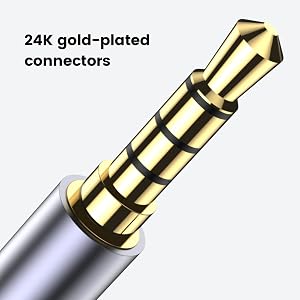 USB C to 3.5mm Aux Audio Headphone Splitter