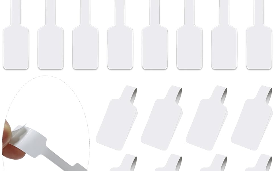Rectangular jewelry stickers