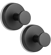 Supopular Large Suction Cup Hooks for Shower Heavy Duty 15 Lbs No-Drill– Reusable Multi-Purpose H...