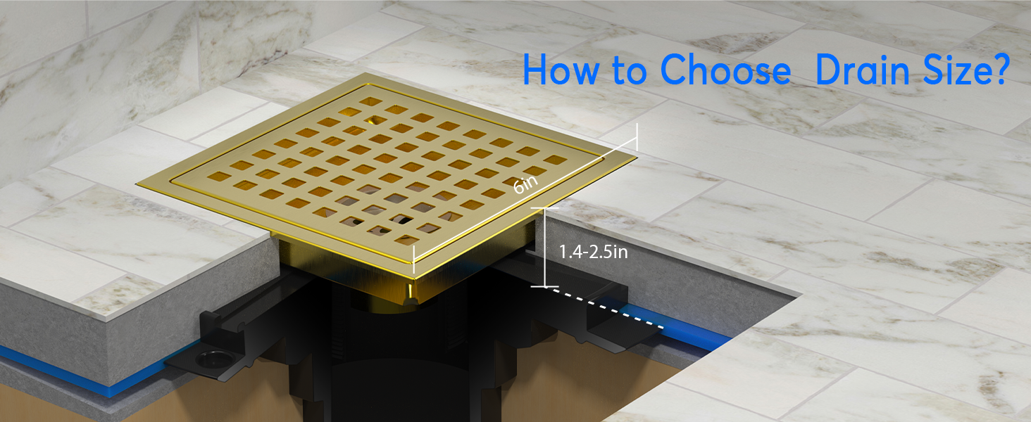 drain size