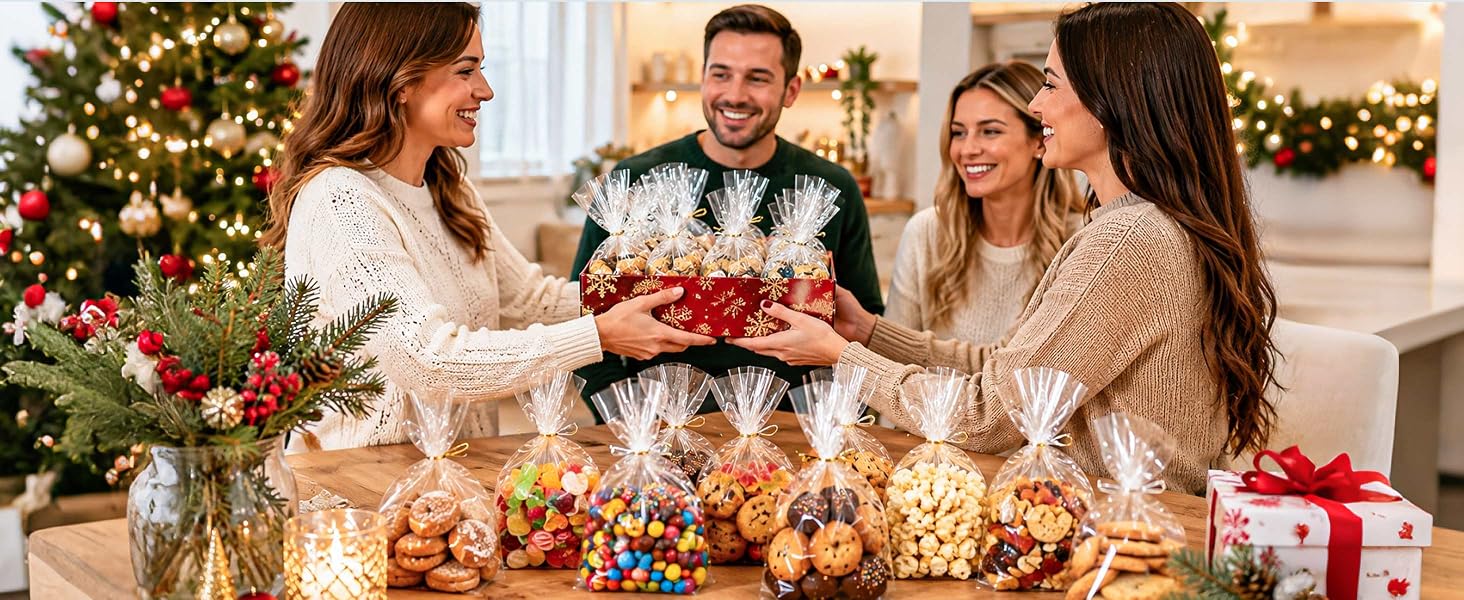 Clear Cellophane Treat Bags