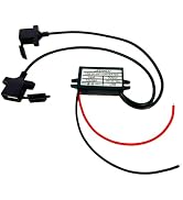 Waterproof 12V~24V to 5V USB A Converter, 2 Port Female USB A with Cover Charging Module, DC-DC S...