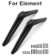 TV Stand Base for Element Roku TV, for Element 300 Series 400 Series 450 Series Smart TV, TV Stan...