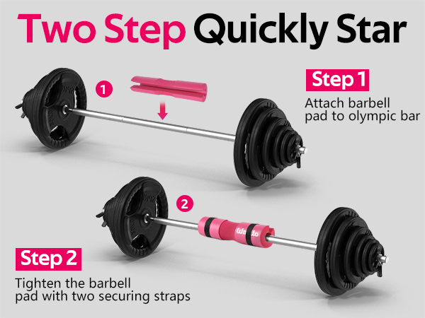 Barbell Pad Set