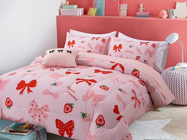 Strawberry Comforter Sets