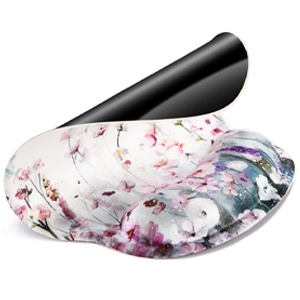 non slip Pu base mouse pad