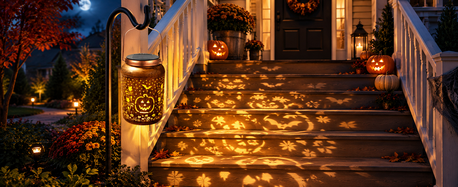 Waterproof antique gold-copper metal lantern, IP65 rated for outdoor use