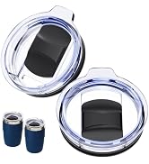 Cafezi Replacement Magnetic Sliding Lid, Press-In Lid, 2 Pack | Fits Only Cafezi 8 oz Small Coffe...