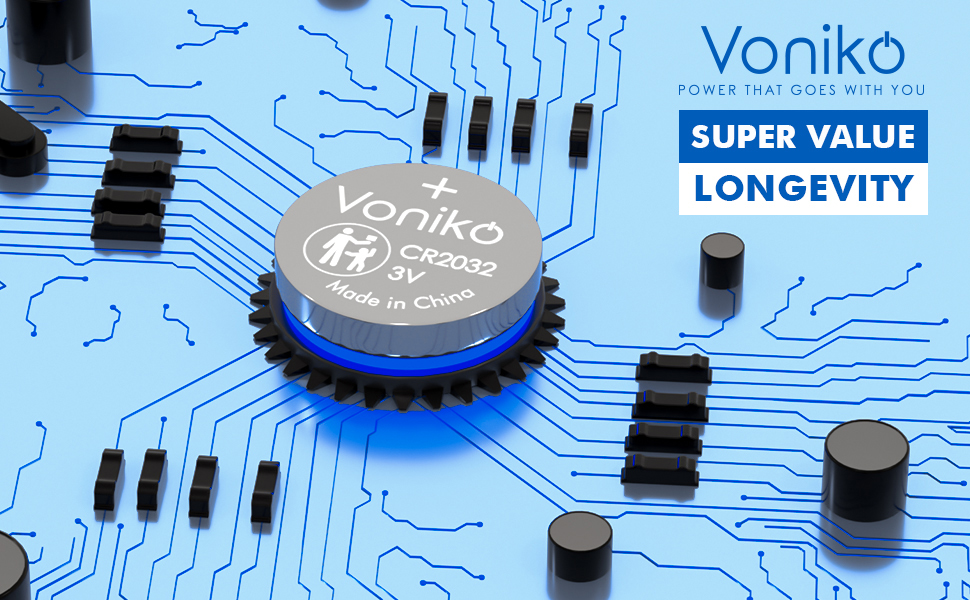 cr 2032, 3 volt coin battery