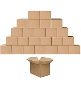 Shipping Cardboard Boxes Mailers 10x7x5 inches Small Packing Corrugated Packaging Moving Kraft Ma...