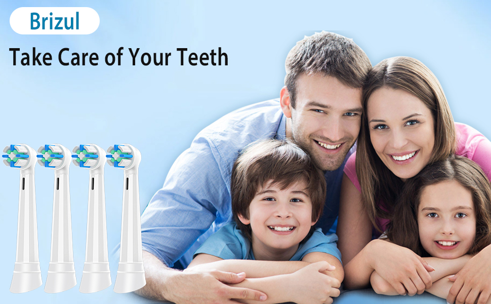 Replacement Heads Compatible with Oral B io Electric Toothbrush