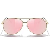 MERRY'S Aviator Sunglasses for Women Men Polarized Mirror Lens with Case - Polarized Driving Sun ...