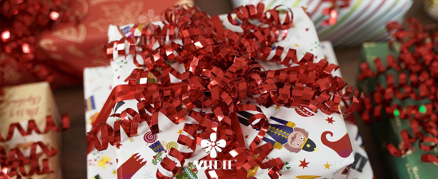 red christmas bow