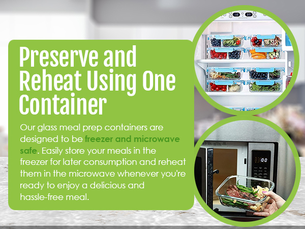 Glass Meal Prep Containers