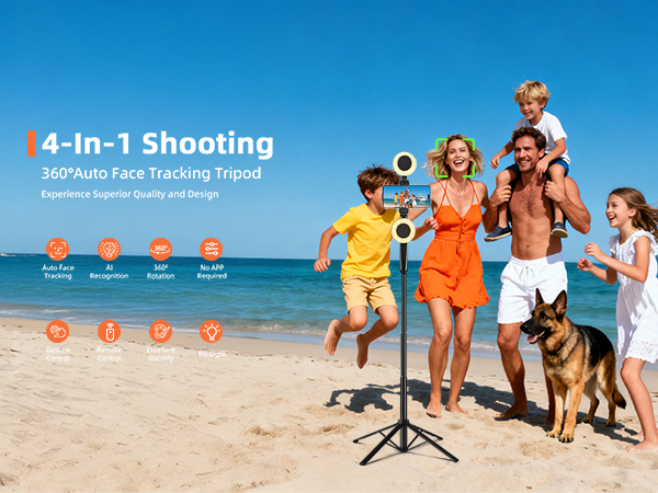 tripod for iphone with light