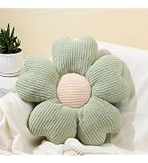 Sioloc Flower Throw Pillow, Flower Shaped Pillow, Flower Floor Pillow, Seat Cushion, Cute Flower ...