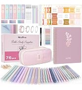 Nicpro 76PCS Bible Study Supplies, Cute Bible Journaling Kit, Bible Study Kit for Women, Aestheti...