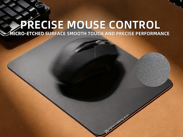 micro-etched mouse pad