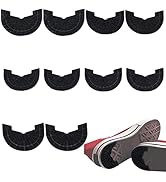 PH PandaHall 5 Pairs Shoes Heel Protector, 5 Sizes Black Non-Skid Rubber Shoes Pad Grip Self-Adhe...