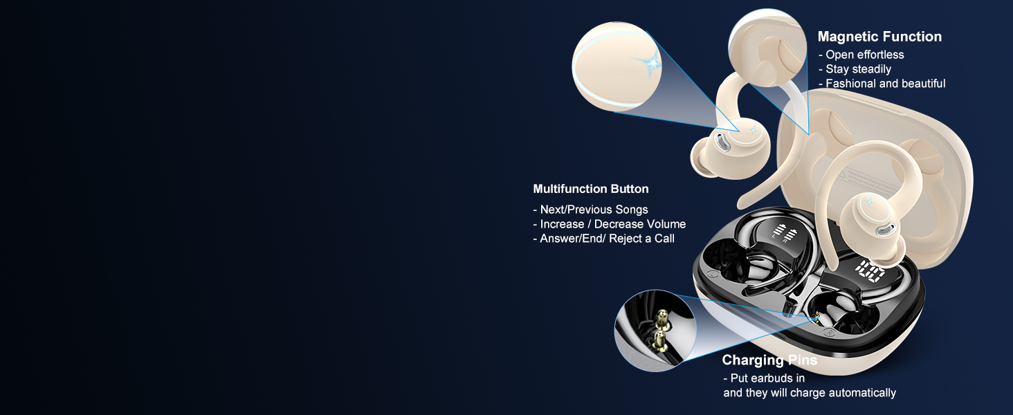 headphones wireless ear phones bluetooth headset earbud wireless bluetooth ear bud wireless earbuds