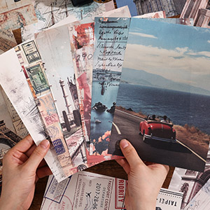 Travel sticker book