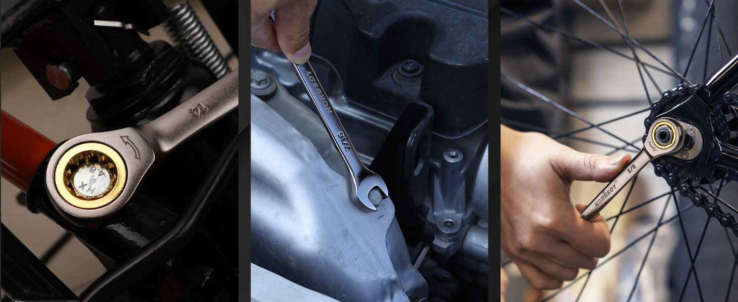 Ratcheting Wrench Set Set
