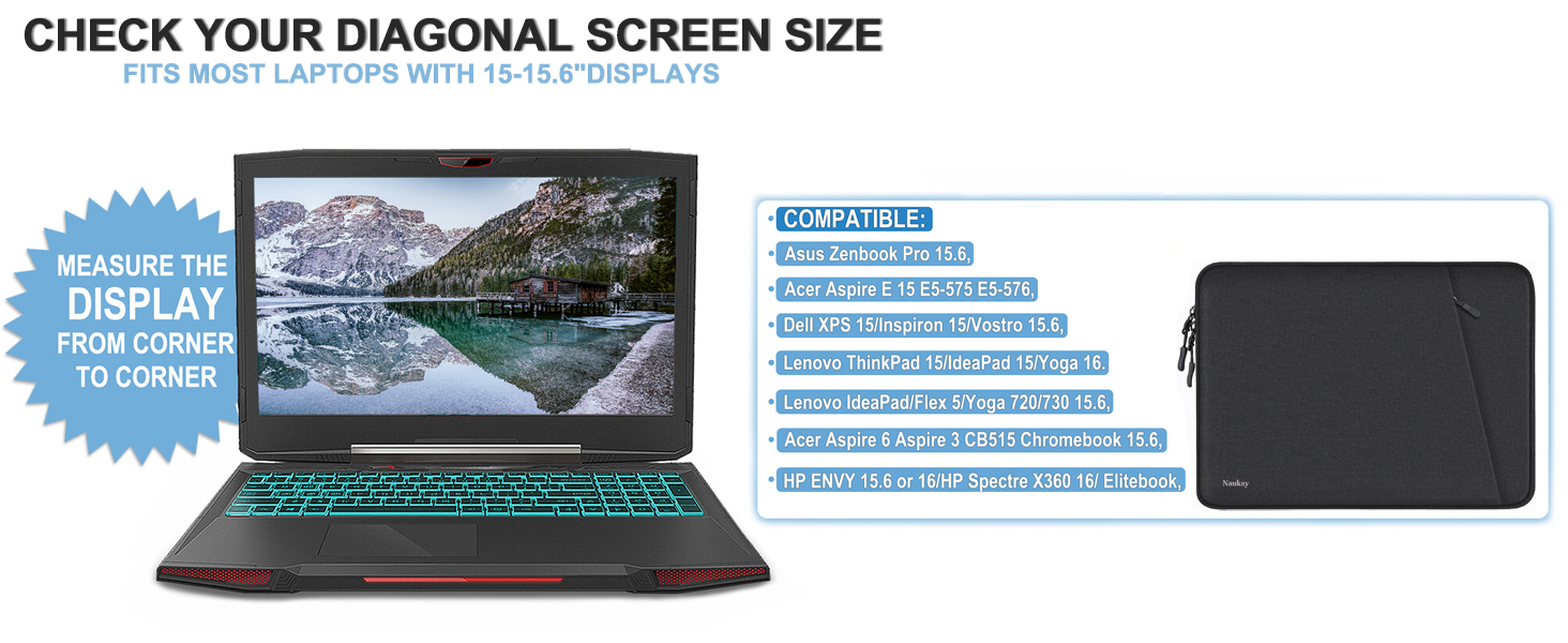 Laptop Case 15.6 inch