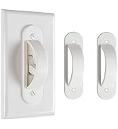 Lisol Wall Switch Guards Plate Covers Child Safety Security Home Decor (2 Pack), White - Keeps Li...