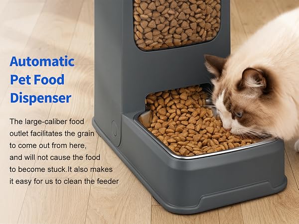 Automatic cat feeder