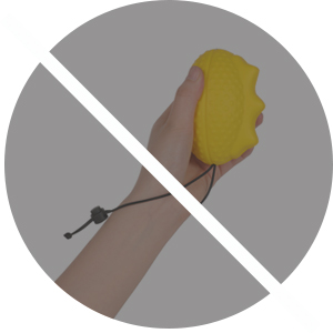Stress Ball for Adults and Seniors with the Adjustable Wrist Strap