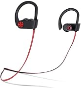 TONEMAC U8 Bluetooth 5.3 Headphones, Wireless Earbuds with 15 Hours Playtime, IPX7 Waterproof Spo...