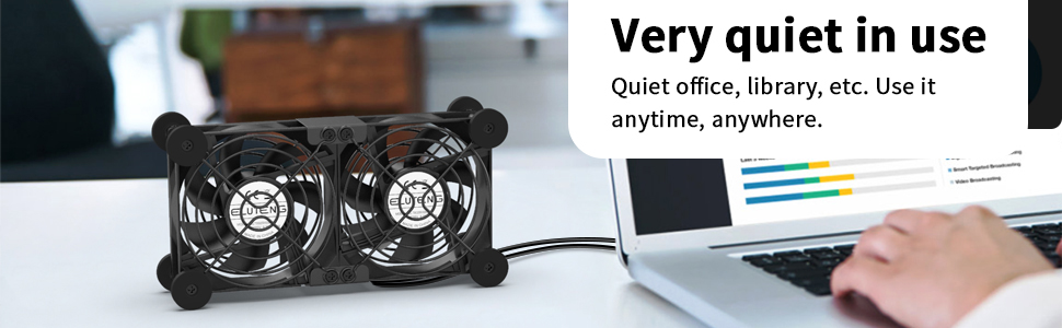 usb powered fan router cooling fan 80mm usb fan