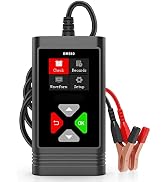 BM560 6V 12V Car Battery Tester, 100-2000 CCA Voltage Tester 2Ah-220Ah Digital Auto Battery Analy...