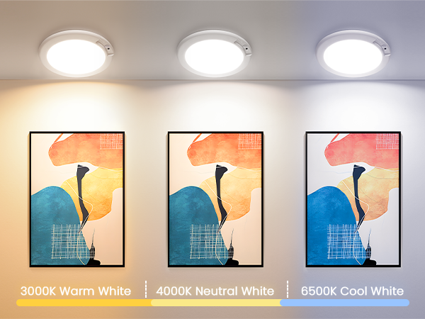 daylight white multiple colors ambience light no hard install