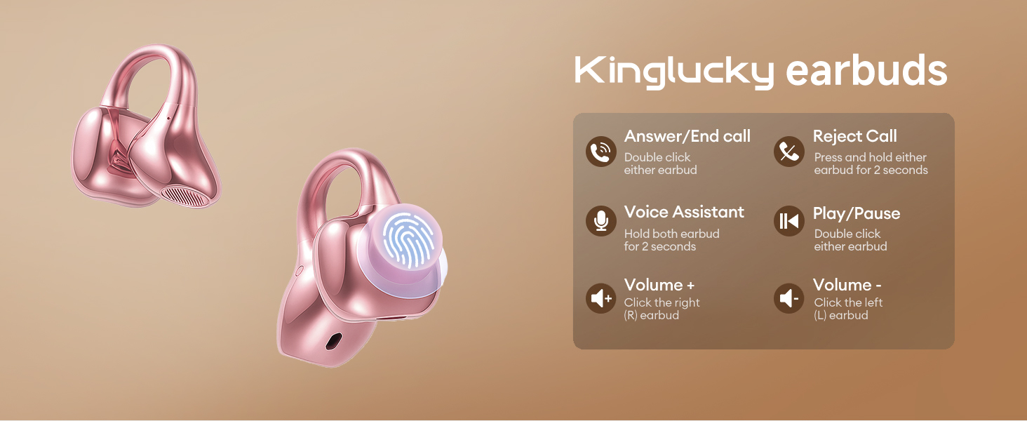 clip on earbuds